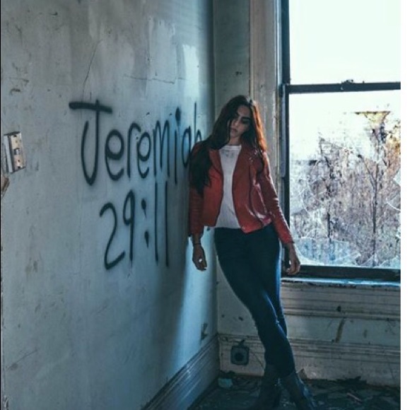 Levi Strauss Red Coated Denim Limited Biker Jacket - Picture 2 of 5